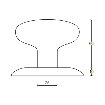 Formani LB80V RVS Mat