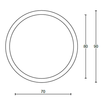 Formani LB80V Koper Gepolijst PVD