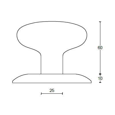 Formani LB80V RVS Mat