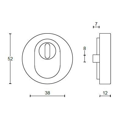 Formani RVS Mat PVD